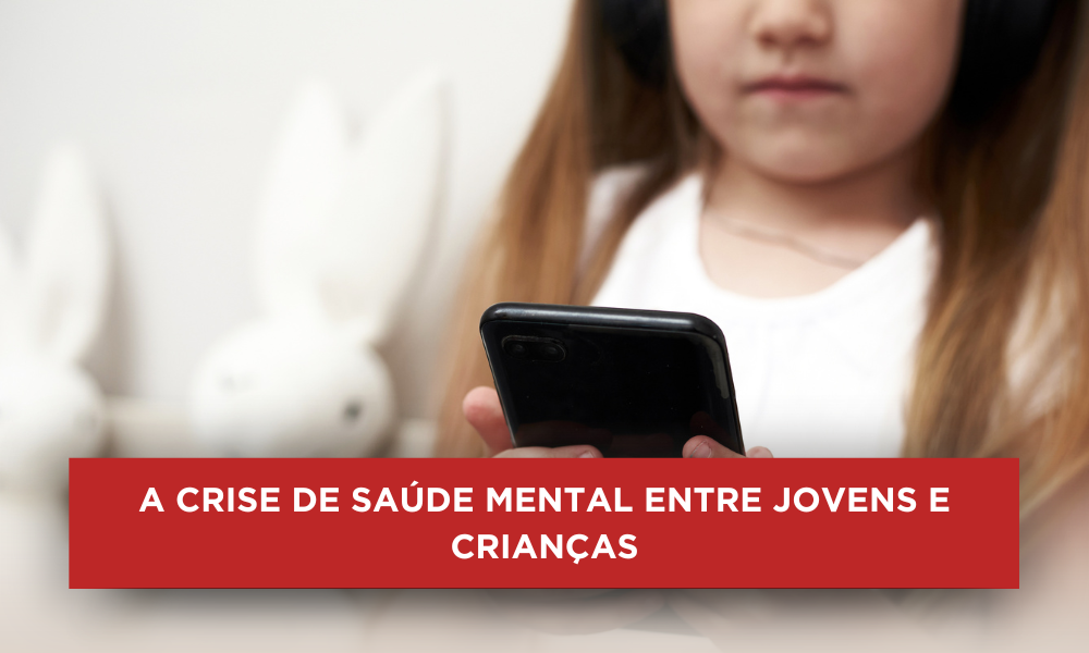 A crise de saúde mental entre jovens e crianças