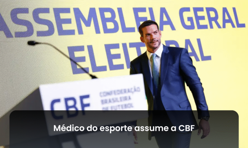 Samir Xaud, médico do esporte, assume a presidência da CBF. Entenda como essa escolha reflete a ascensão da Medicina Esportiva no Brasil e sua conexão com saúde, longevidade e performance.