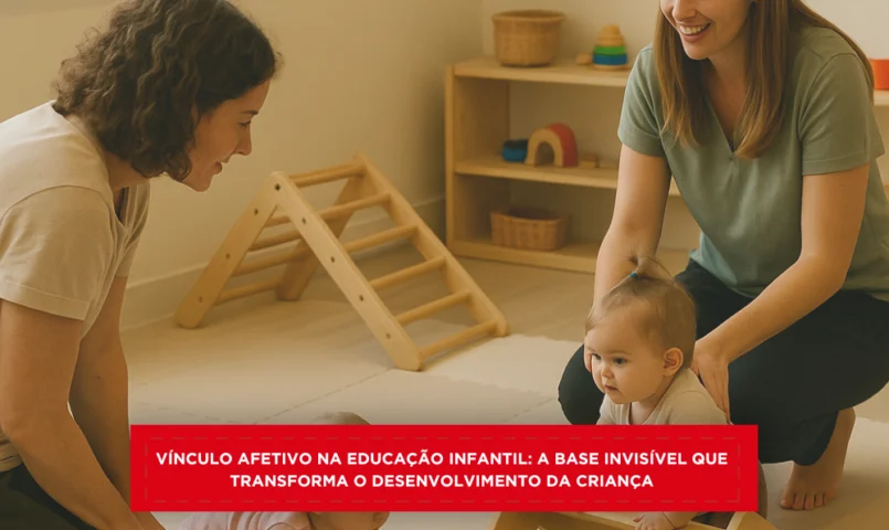 Vínculo afetivo na Educação Infantil: a base invisível que transforma o desenvolvimento da criança