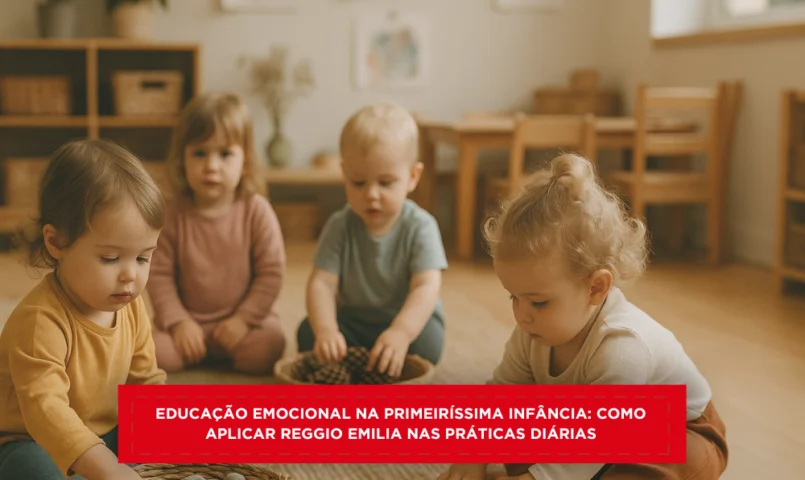 Educação emocional na primeiríssima infância: como aplicar Reggio Emilia nas práticas diárias