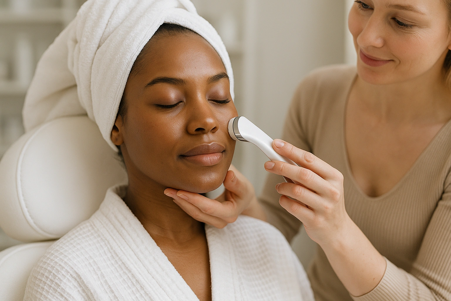 Acompanhamento fotográfico em quiet beauty na prática, com métricas simples de satisfação