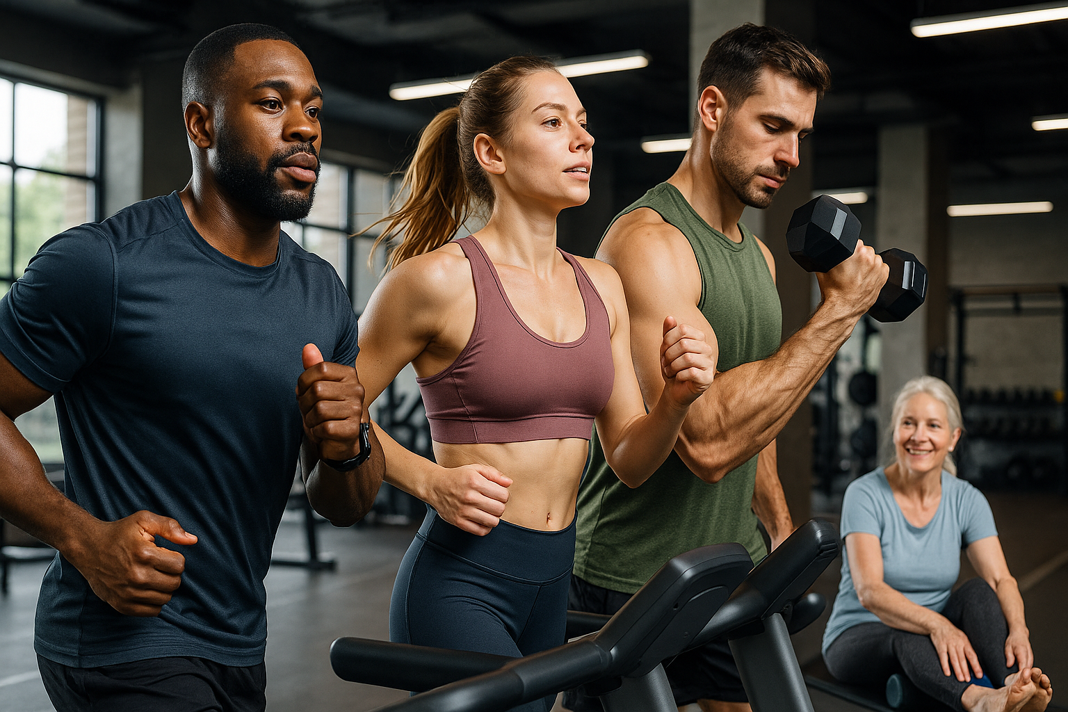 Sessão híbrida com acompanhamento remoto e presencial em treinamento e saúde 2025