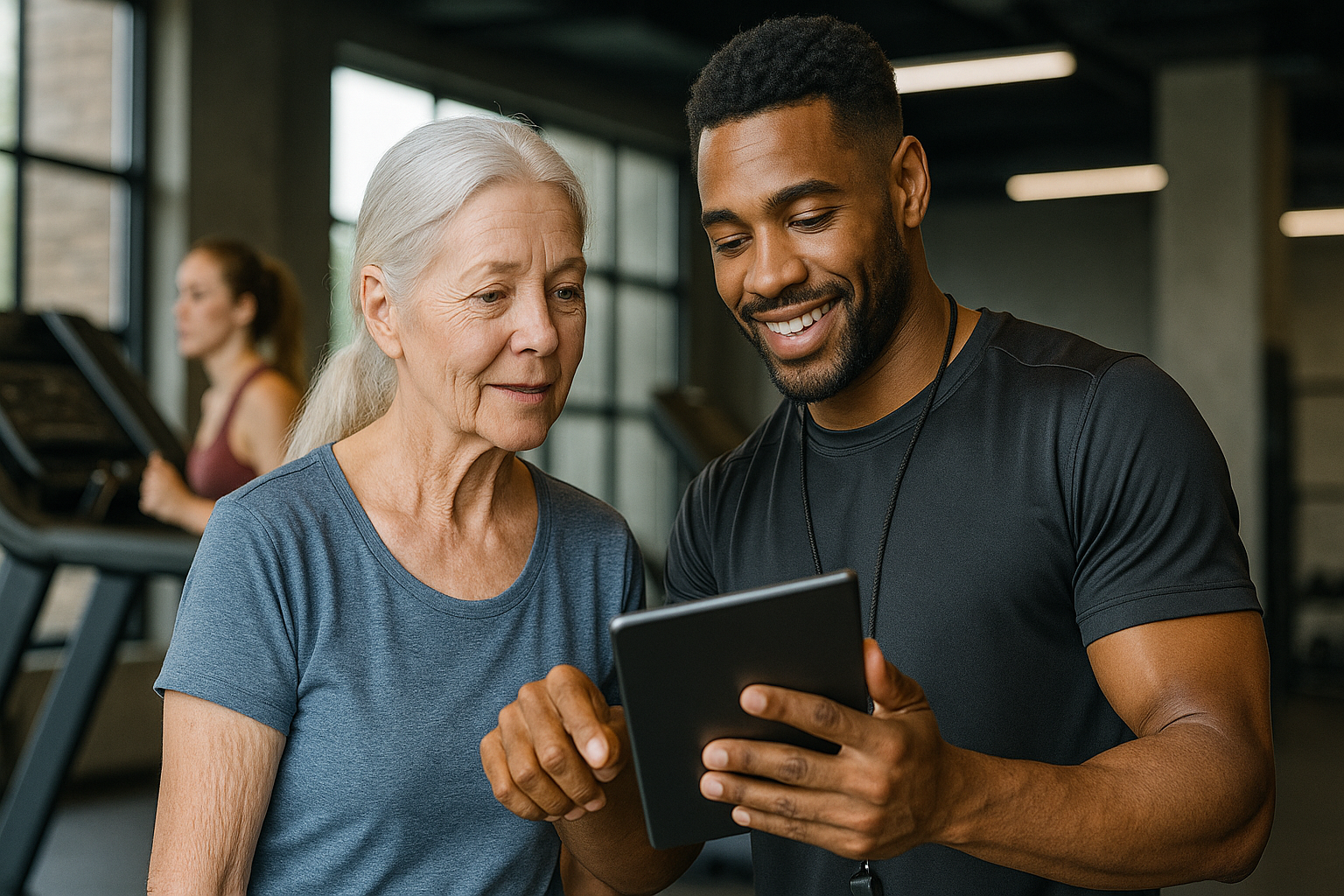 Dashboard com métricas-chave para treinamento e saúde 2025