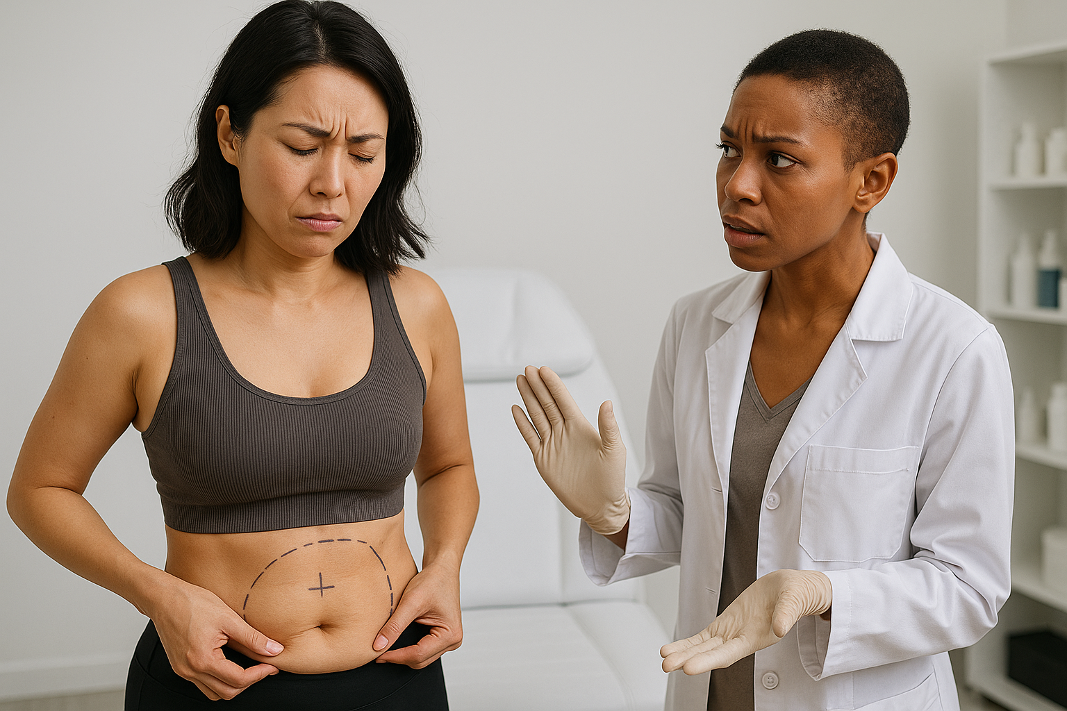 Erros em harmonização corporal: gestão de expectativas e documentação