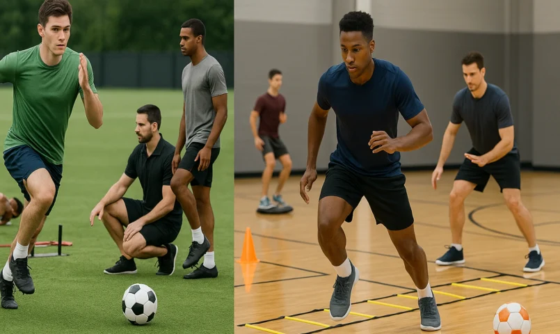 Diferença entre preparação física no futebol e no futsal