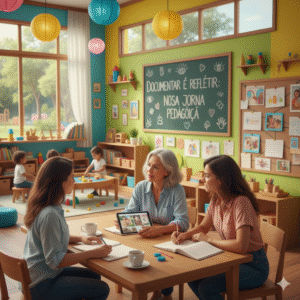 Registro e documentação pedagógica: docente analisa evidências com intencionalidade