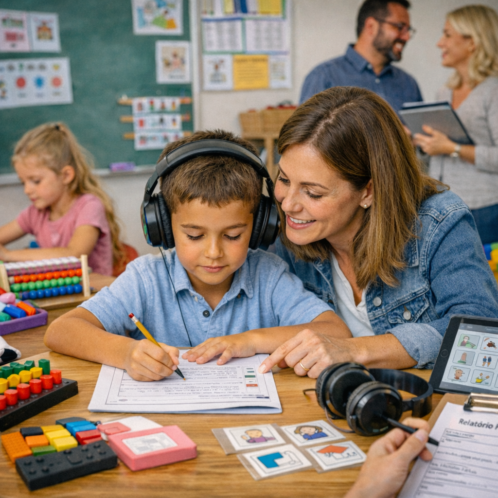 Inclusão e adaptações pedagógicas iniciais