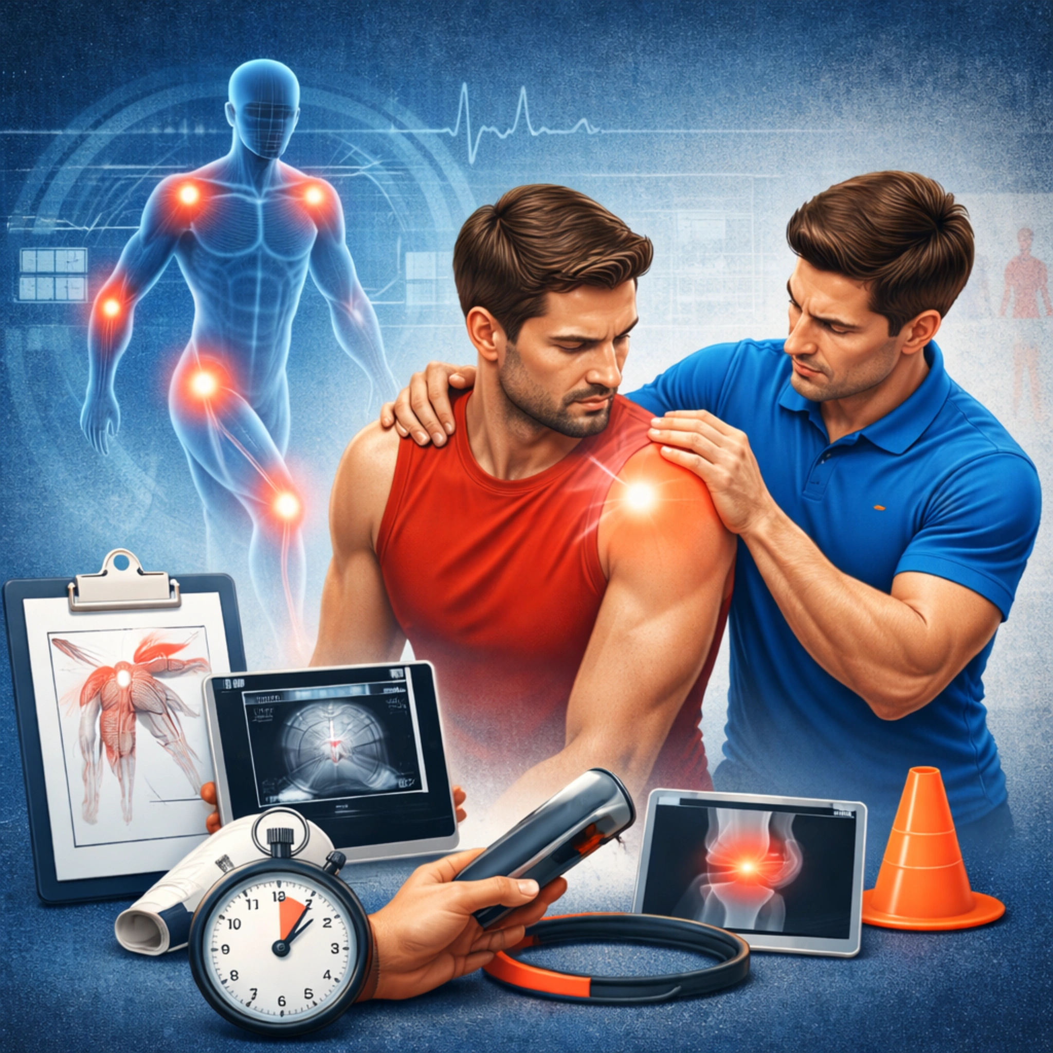 Registro em vídeo para avaliação funcional esportiva com foco em alinhamento, compensação e estabilidade