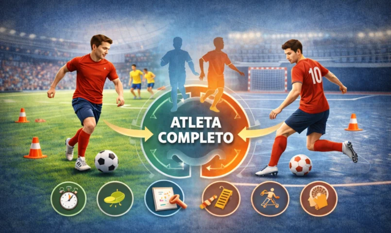 Como integrar futebol e futsal para criar atletas mais completos
