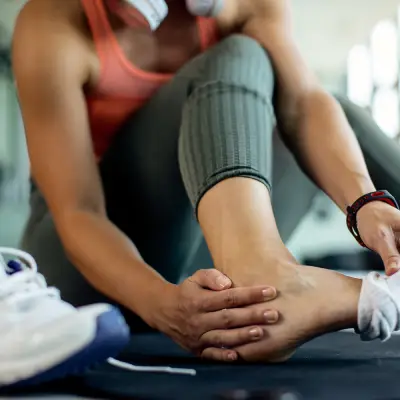 Dor articular ou lesão esportiva