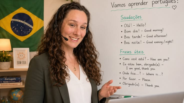 Imagem do curso Ensino de Português como Língua Estrangeira