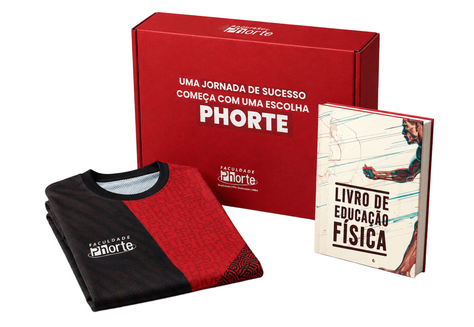 Kit de boas-vindas Faculdade Phorte