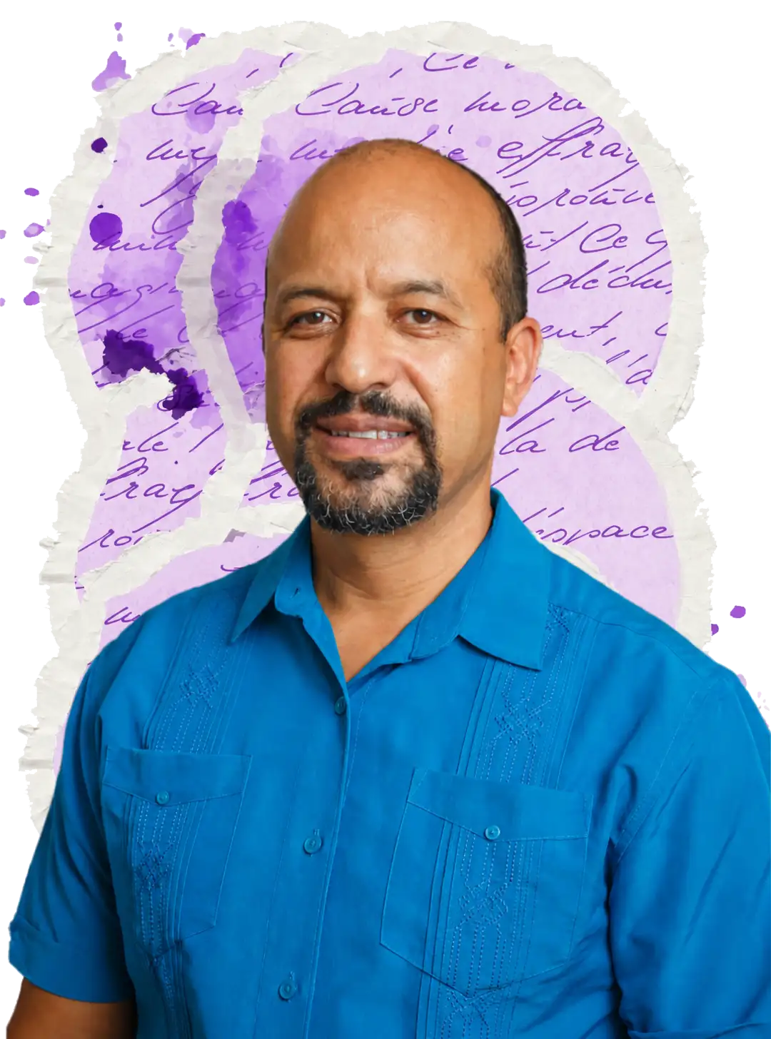 Professor Cristiano Alcântara em um retrato editorial.